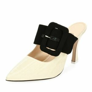 NEW THE ATTICO CHLOE BUCKLE MULE SZ 39 9